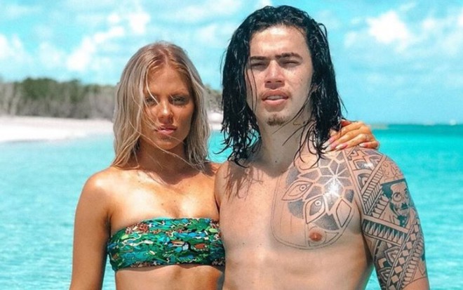 O casal Luísa Sonza e Whindersson Nunes em foto publicada no Instagram