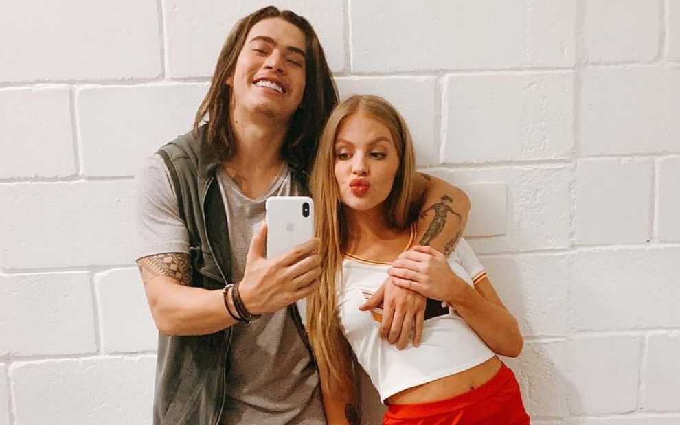 Whindersson Nunes e Luísa Sonza em foto publicada em fevereiro de 2019 no Instagram