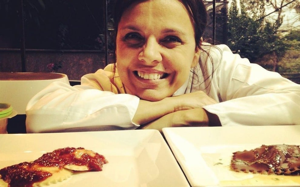 Marcella Muniz quando estudava gastronomia na Universidade Estácio de Sá, no Rio de Janeiro, em 2016