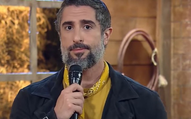 Imagem de Marcos Mion apresentando A Fazenda 11