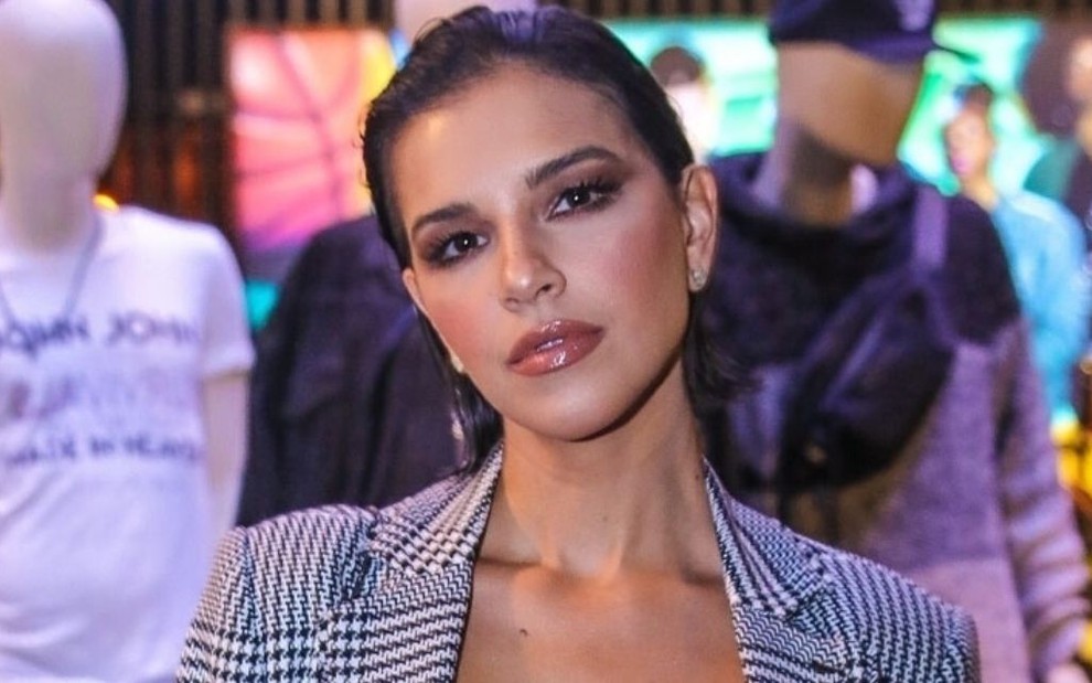 Mariana Rios em evento de moda em fevereiro de 2019