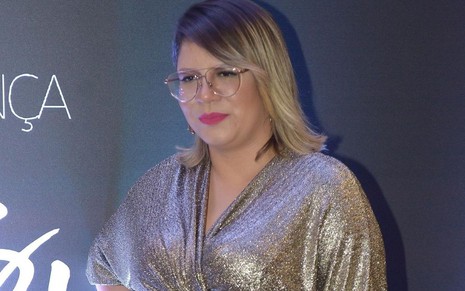  Marília Mendonça em evento da Globoplay em setembro de 2019