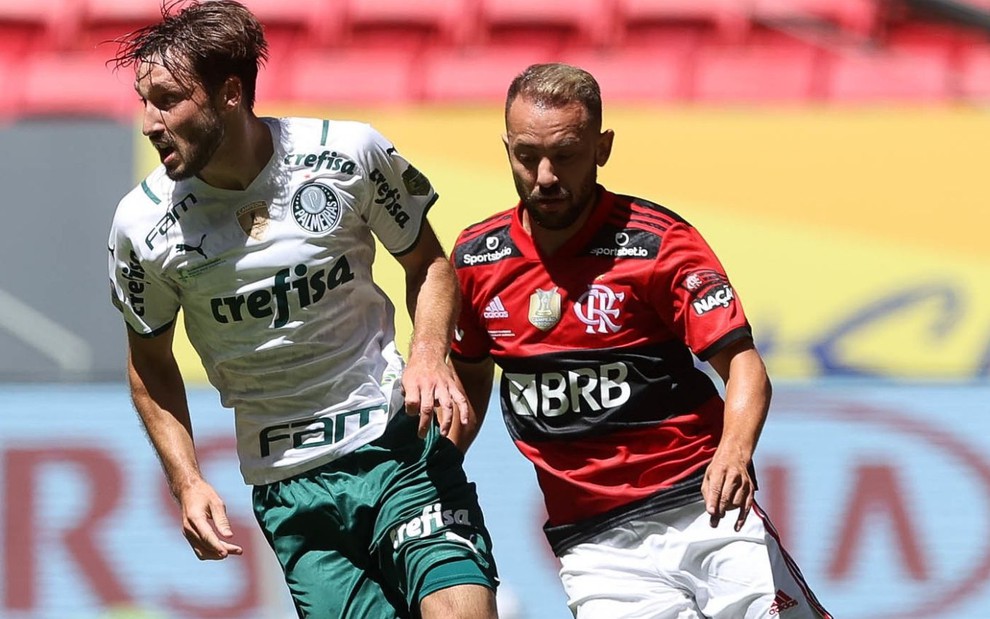 Futebol ao vivo: Globo transmite Flamengo x Palmeiras; saiba os
