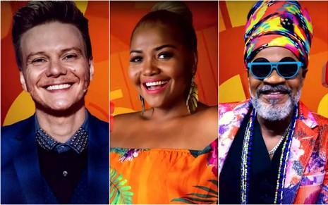Michel Teló, Gaby Amarantos e Carlinhos Brown serão os jurados da nova temporada do The Voice Kids
