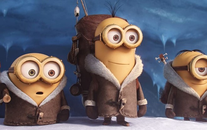 O trio Kevin, Stuart e Bob em Minions (2015)