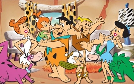 Os personagens principais de Os Flintstones