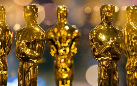 Estatuetas do Oscar, em imagem reproduzida do Facebook da Academia de Artes e Ciências Cinematográficas