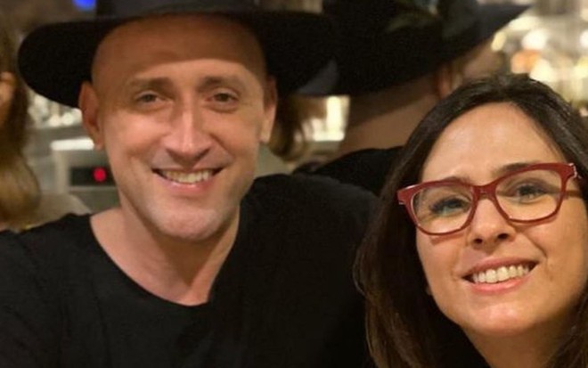 Paulo Gustavo e Tatá Werneck em foto divulgada pela atriz