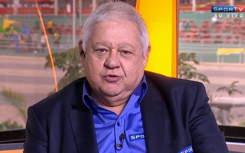 Paulo Stein em entrevista no Bom Dia SporTV, em 2016