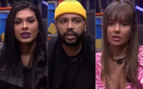 Pocah, Projota e Thaís estão no sexto paredão do BBB21; vote em quem deve sair do reality show
