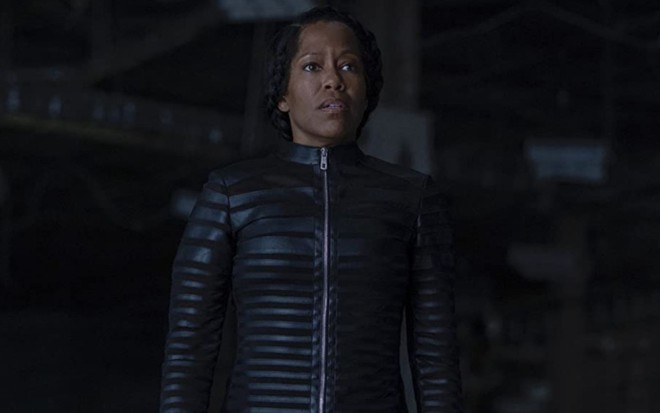 Regina King em cena da série Watchmen