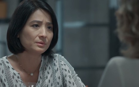 Mitsuko (Lina Agifu) em cena de Malhação