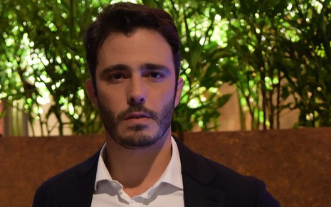 Thiago Rodrigues interpreta o vilão Tobias na novela Amor Sem Igual, nova produção da Record