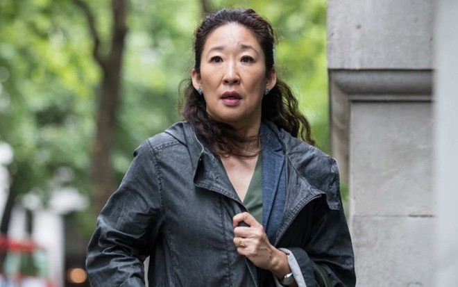 Sandra Oh em cena da série Killing Eve, da BBC America