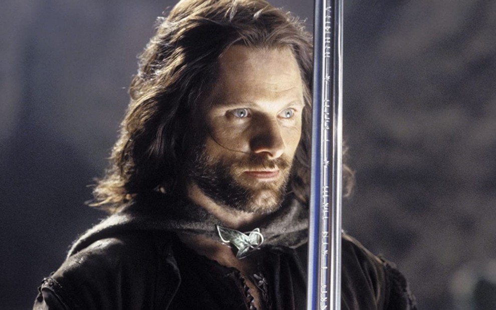 Viggo Mortensen como Aragorn em O Senhor dos Anéis: O Retorno do Rei