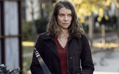 Lauren Cohan da 10 ª temporada de The Walking Dead