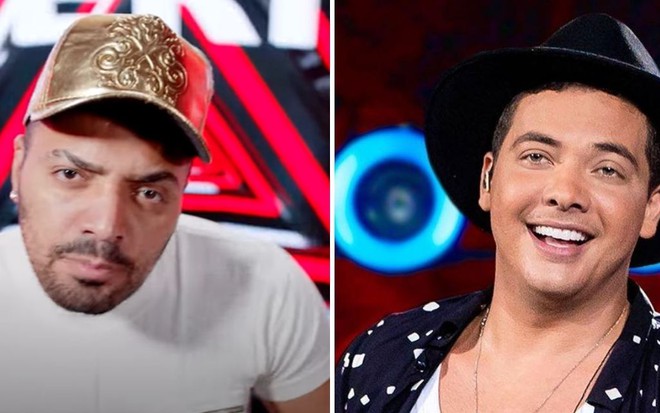 Imagem de Tirullipa com blusa branca e Wesley Safadão com chapéu