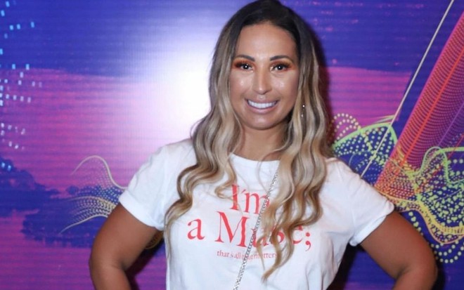 Valesca Popozuda em evento do Camarote N1, do Carnaval 2020, no Rio de Janeiro, em 28 de janeiro de 2020