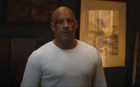 Vin Diesel sangra após luta em cena do trailer de Velozes & Furiosos 9