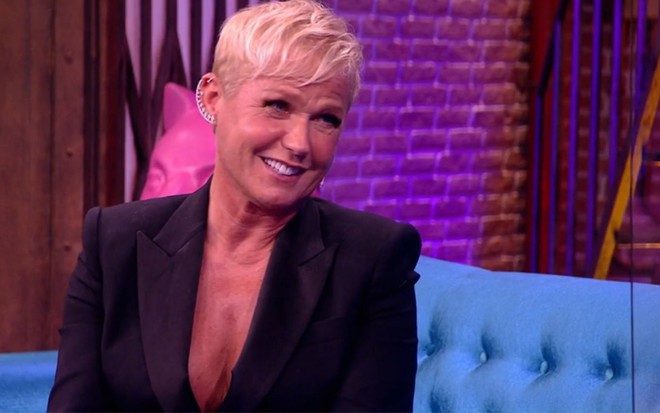 Xuxa Meneghel em entrevista no Lady Night nesta terça-feira (3). no Multishow