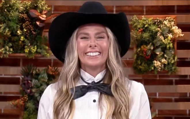 Imagem de Adriane Galisteu em A Fazenda 14, da Record