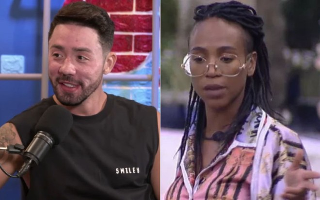 Montagem com Rico Melquiades e Karol Conká