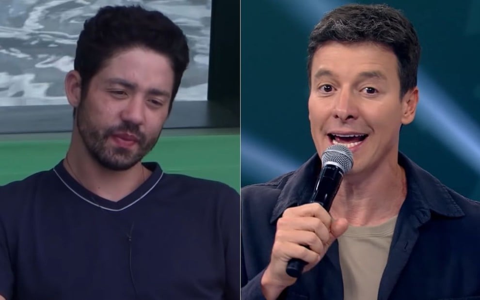 Montagem com Rico Melquiades e Rodrigo Faro