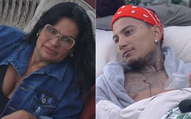Montagem com Solange Gomes e Dynho Alves em A Fazenda 13
