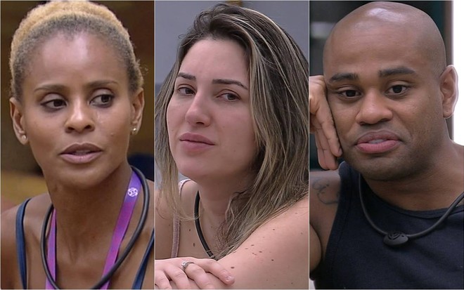 Montagem de fotos de Aline Wirley, Amanda Meirelles e Cezar Black