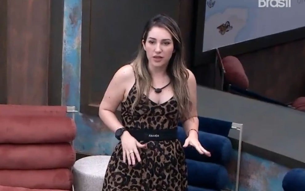 Amanda Meirelles durante o BBB 23