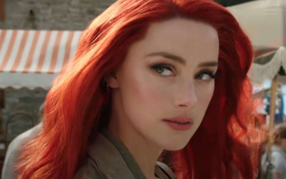 Amber Heard como Princesa Mera em Aquaman (2018)