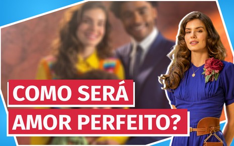 Camila Queiroz caracterizada como a protagonista Marê, de Amor Perfeito