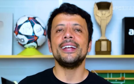 André Hernan no YouTube: ex-repórter da Globo recusa proposta para voltar à TV com Neto - REPRODUÇÃO/YOUTUBE