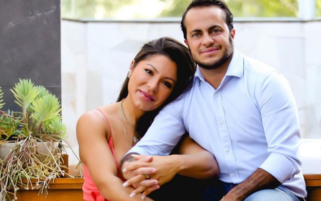 Andressa Ferreira e Thammy Miranda em publicidade no Instagram em 23 de junho de 2021