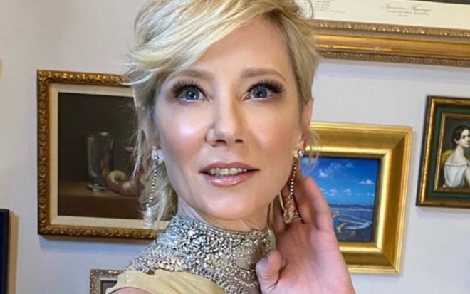 Anne Heche em foto publicada nas redes sociais