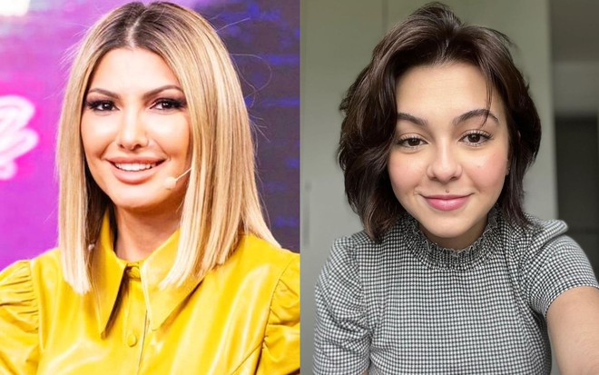 Montagem com Antonia Fontenelle e Klara Castanho