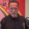 Arnold Schwarzenegger em foto publicada nas redes sociais
