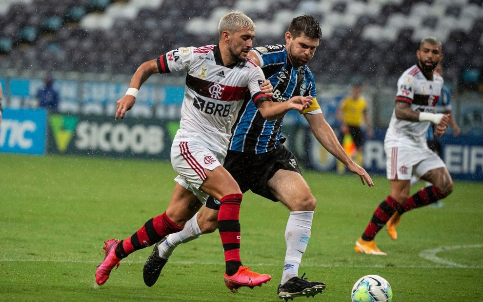 Jogo de ida entre Grêmio e Flamengo pela Copa do Brasil terá transmissão ao  vivo na TV aberta