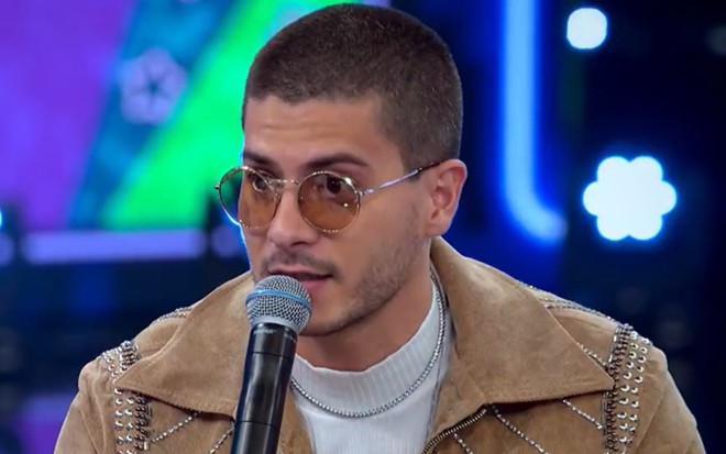 Imagem de Arthur Aguiar no Domingão com Huck