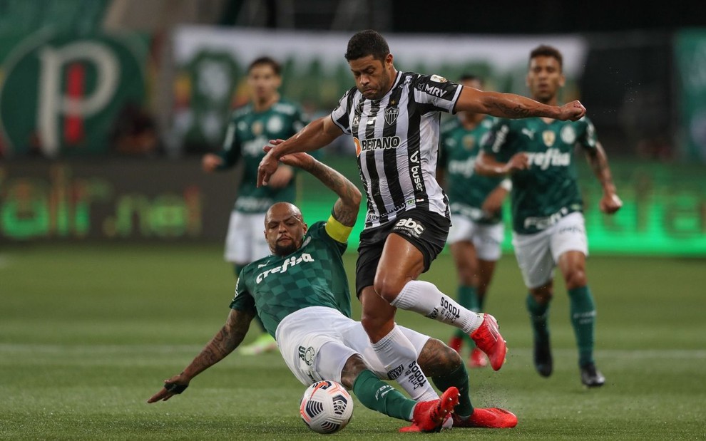 Atlético-MG x Palmeiras na semifinal da Copa Libertadores 2021