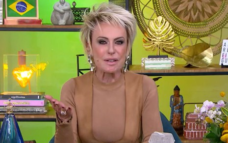 Imagem de Ana Maria Braga no Mais Você, da Globo