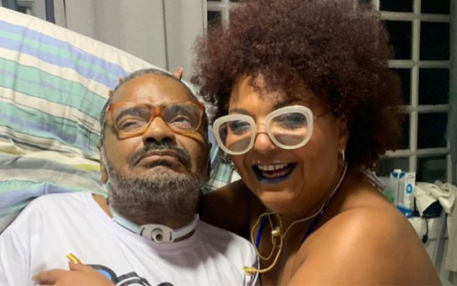 Babi Cruz e Arlindo Cruz em foto publicada no Instagram