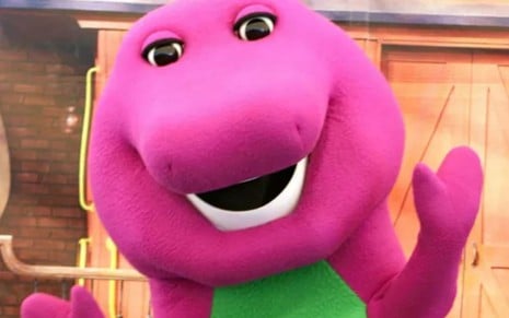 Barney na série Barney e Seus Amigos