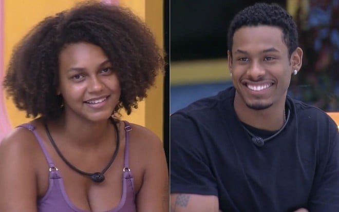 Montagem com Jessilane Alves e Paulo André Camillo no BBB 22