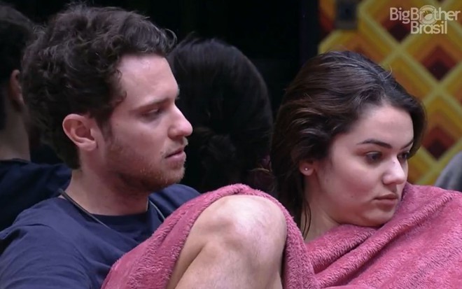 Imagem de Lucas Bissoli e Eslovênia Marques no BBB 22