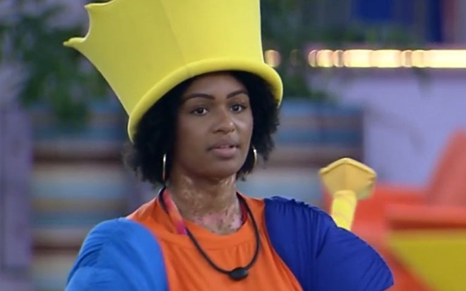 Imagem de Natália Deodato no BBB 22, reality show da Globo