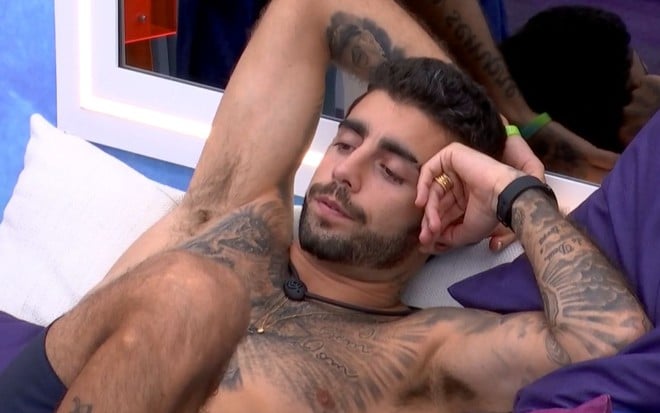 Imagem de Pedro Scooby no quarto do líder do BBB 22