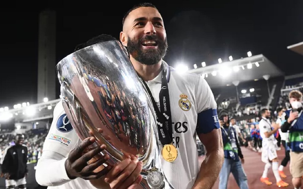 Benzema na Supercopa da Uefa