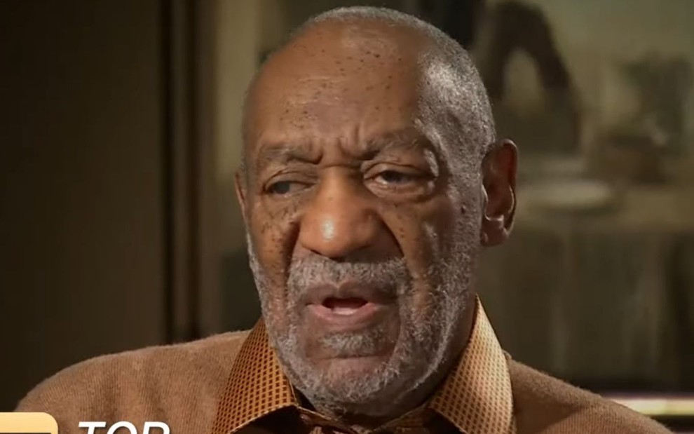Bill Cosby em entrevista dada ao programa Entertainment Tonight