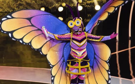 Borboleta se apresenta na segunda temporada do The Masked Singer Brasil
